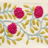 Schumacher Magenta & Leaf Ashoka Tape