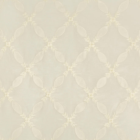 Brunschwig & Fils OLIVEIRA SHEER WHITE Drapery Fabric