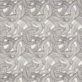Schumacher Freeform Black Fabric