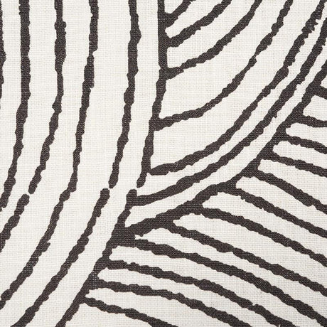 Schumacher Freeform Black Fabric