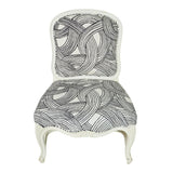 Schumacher Freeform Black Fabric