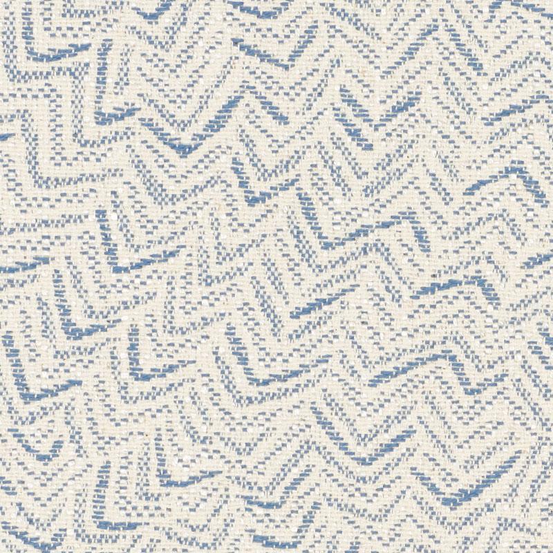 Schumacher Adagio Blue Fabric