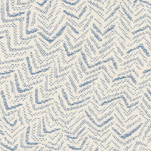 Schumacher Adagio Blue Fabric