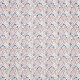 Schumacher Albizia Embroidery Delft & Rose Fabric