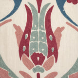 Schumacher Anagada Embroidery Dusty Rose Fabric