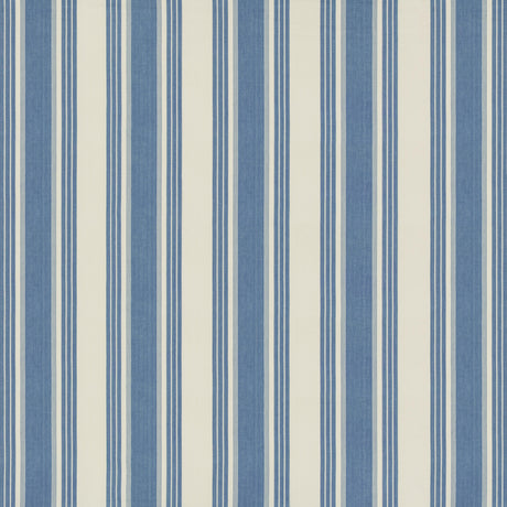 Brunschwig & Fils COLMAR STRIPE FRENCH BLUE Upholstery Fabric