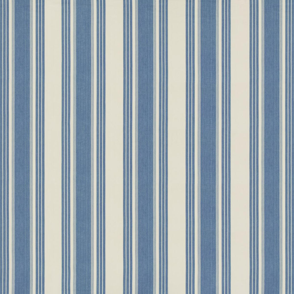 Brunschwig & Fils COLMAR STRIPE FRENCH BLUE Fabric