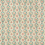 Brunschwig & Fils NADARI PRINT TEAL/ROSE Fabric