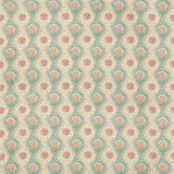Brunschwig & Fils NADARI PRINT TEAL/ROSE Fabric