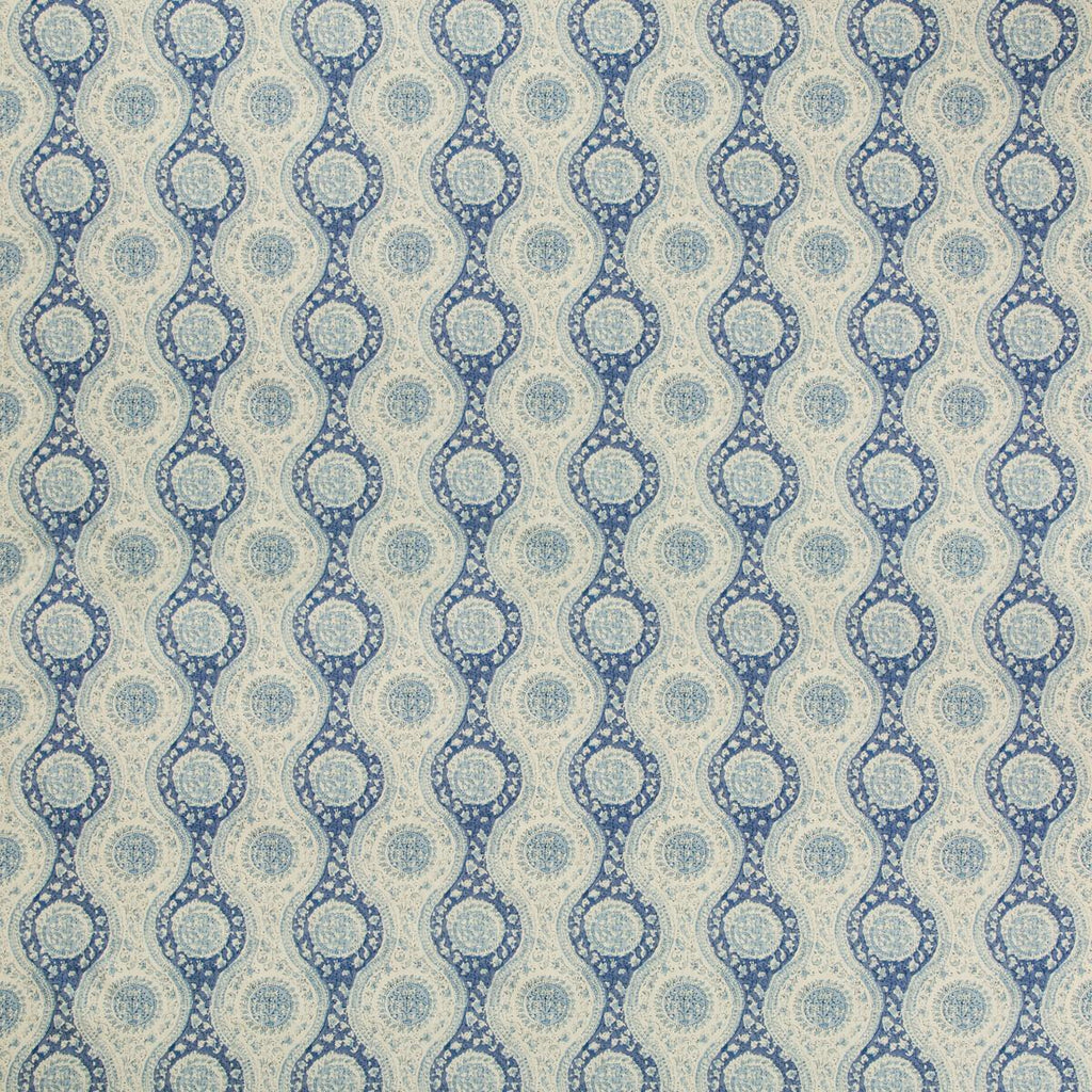 Brunschwig & Fils NADARI PRINT BLUE Fabric