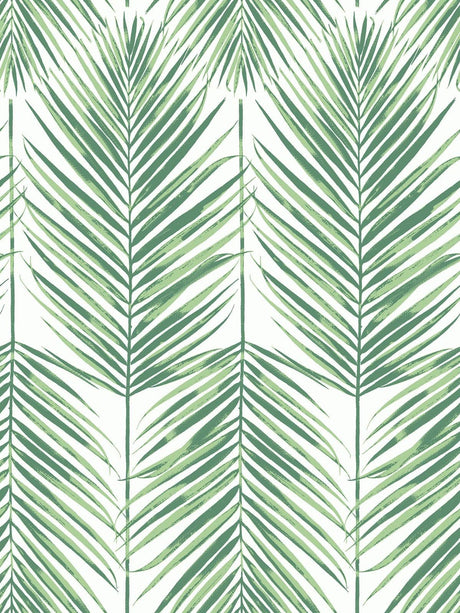Seabrook Paradise Palm Greenery Wallpaper