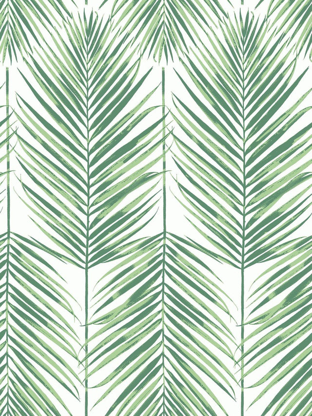 Seabrook Paradise Palm Greenery Wallpaper
