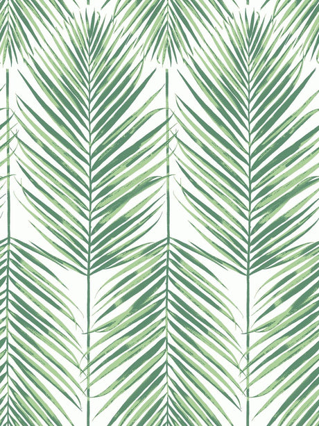 Seabrook Paradise Palm Green Wallpaper