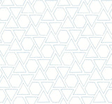 Seabrook Sun Shapes Blue Oasis Wallpaper