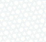 Seabrook Sun Shapes Blue Wallpaper