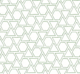 Seabrook Sun Shapes Greenery Wallpaper