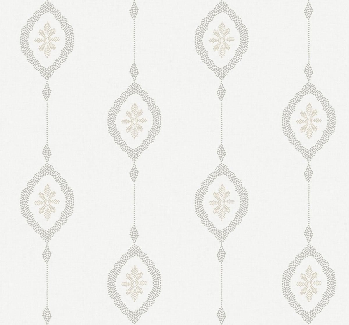 Seabrook Sand Dollar Stripe Black Sands Wallpaper