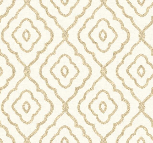 Seabrook Seaside Ogee Sand Dunes Wallpaper