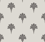 Seabrook Summer Fan Black Sands Wallpaper