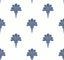 Seabrook Summer Fan Coastal Blue Wallpaper