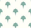 Seabrook Summer Fan Tropic Green Wallpaper