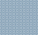 Seabrook Coastal Tile Blue Wallpaper