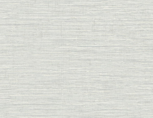 Seabrook Nautical Twine Stringcloth Daydream Gray Wallpaper