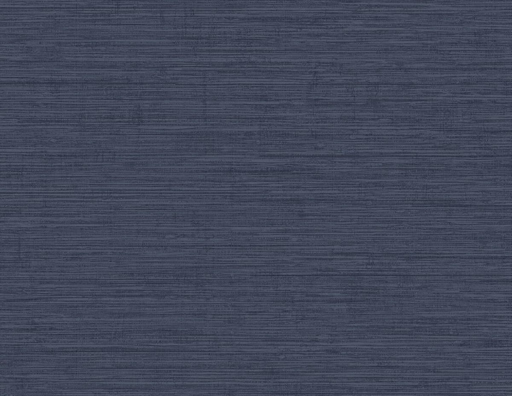 Seabrook Nautical Twine Stringcloth Blue Wallpaper