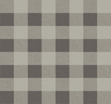Seabrook Picnic Plaid Grey Wallpaper