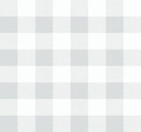 Seabrook Picnic Plaid Daydream Gray Wallpaper