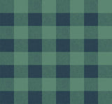 Seabrook Picnic Plaid Teal Wallpaper