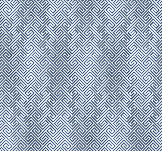 Seabrook Beach Keys Coastal Blue Wallpaper