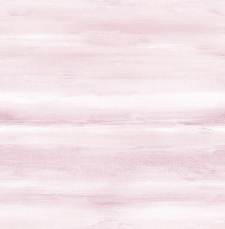 Seabrook Watercolor Pink Wallpaper