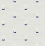 Seabrook Tiny Whales Soft Gray and Navy Wallpaper