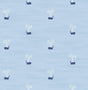 Seabrook Tiny Whales Sky Blue and Navy Wallpaper