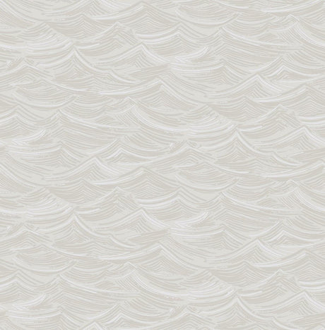 Seabrook Calm Seas Grey Wallpaper