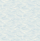 Seabrook Calm Seas Sky Blue Wallpaper