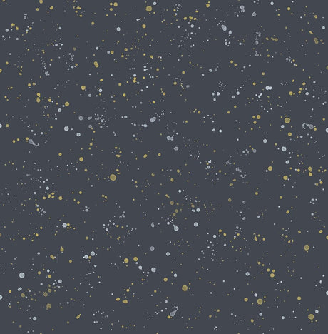 Seabrook Paint Splatter Blue Wallpaper