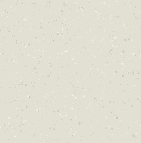 Seabrook Paint Splatter Gray and White Wallpaper