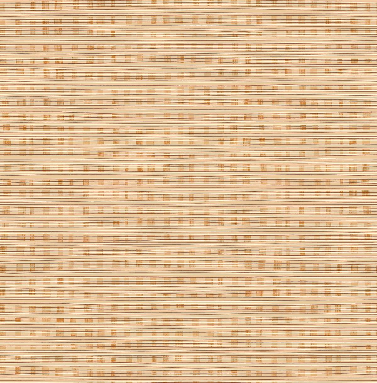 Seabrook Weave Orange Wallpaper