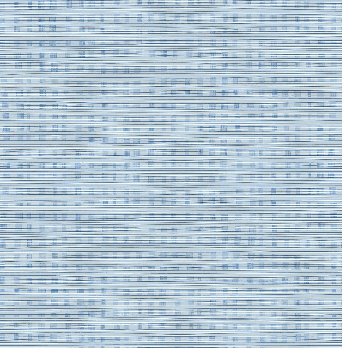 Seabrook Weave Sky Blue Wallpaper