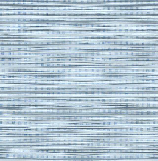 Seabrook Weave Sky Blue Wallpaper