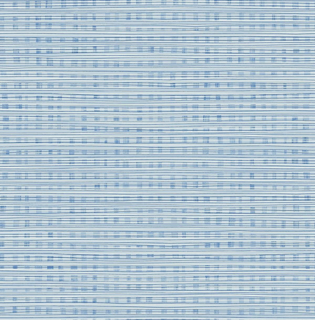 Seabrook Weave Sky Blue Wallpaper