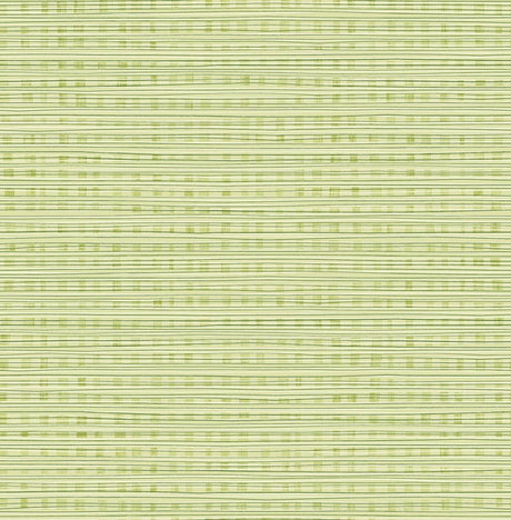Seabrook Weave Green Wallpaper