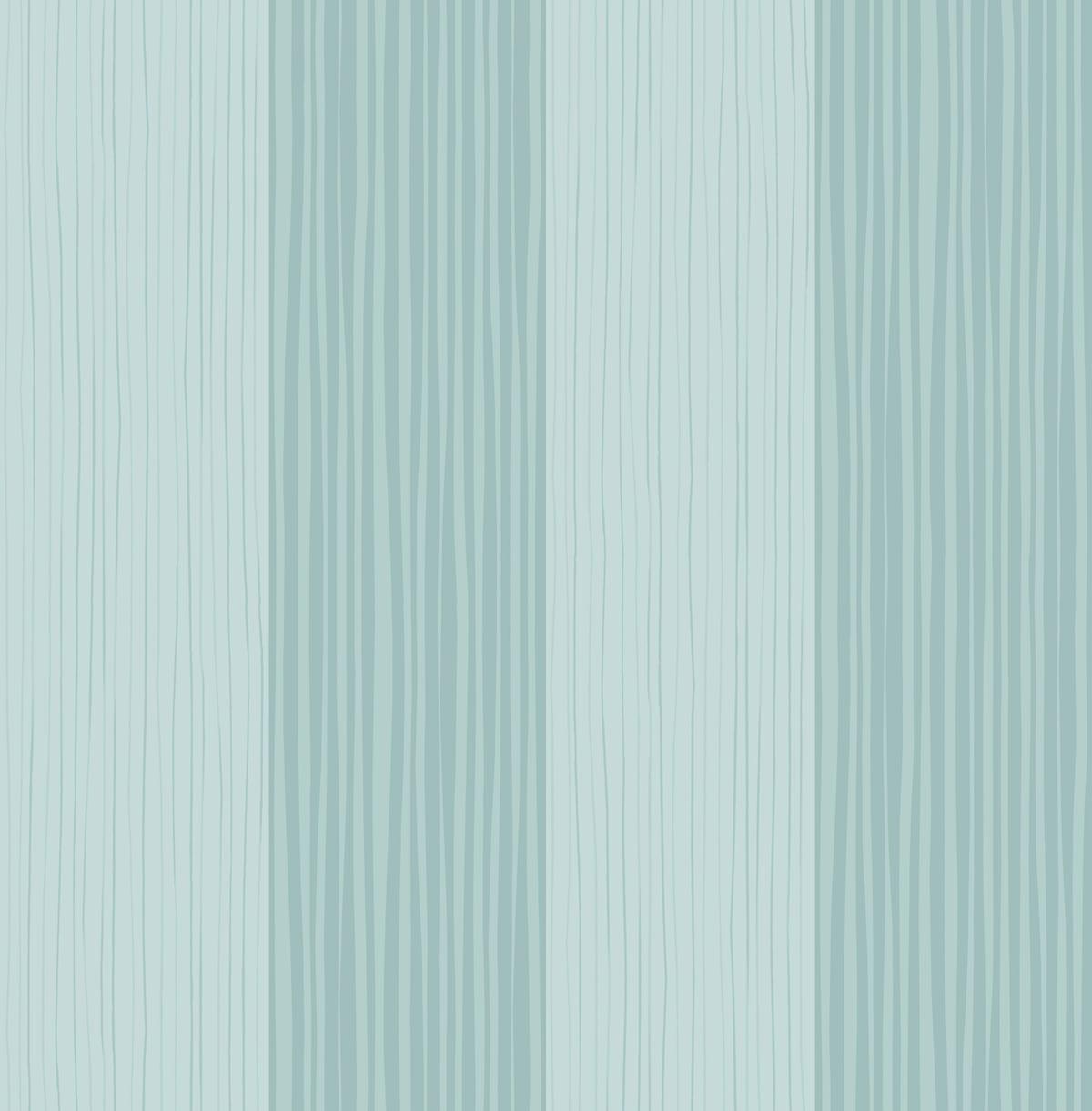 Seabrook Stripes Teal Wallpaper