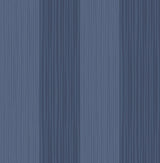 Seabrook Stripes Navy Wallpaper