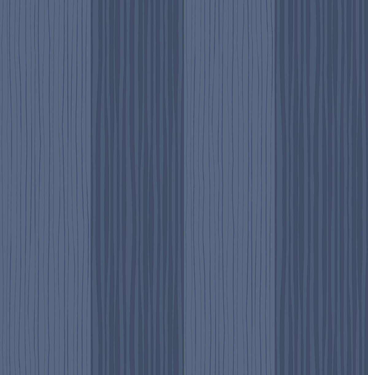 Seabrook Stripes Blue Wallpaper