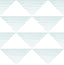 Seabrook Geo Stripe Teal Wallpaper