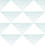 Seabrook Geo Stripe Teal Wallpaper