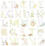 Seabrook Alphabet Pastel Wallpaper